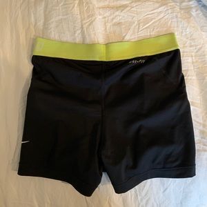 Nike pro spandex shorts